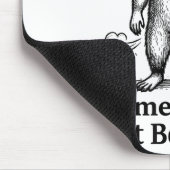 Funny Farting Raccoon Fart Joke Sometimes I Just B マウスパッド (コーナー)