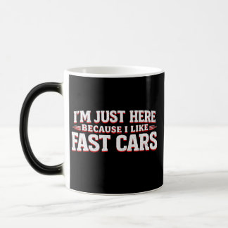 Funny Fast Cars Car Enthusiasts & Racing モーフィングマグカップ