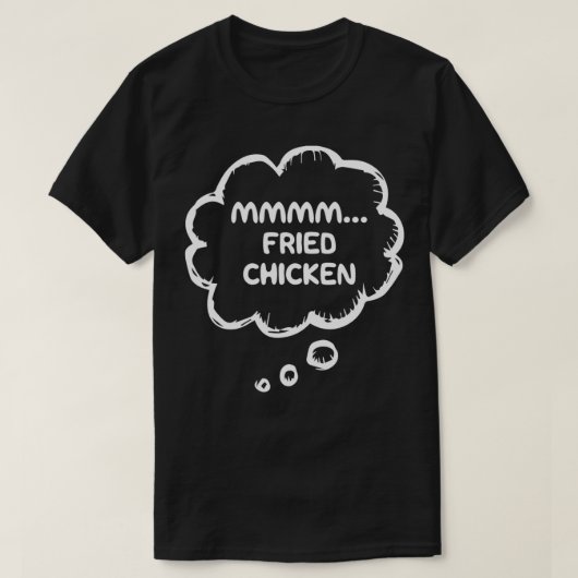 Funny Fast Food Lovers Apparel Gear Meme mmmm Tシャツ (デザイン正面)