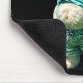 Funny Fat Cat Ia Art Design Print  マウスパッド (コーナー)