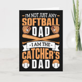 Funny Father Daddy From Softll Men Funny Fathers D カード (正面)