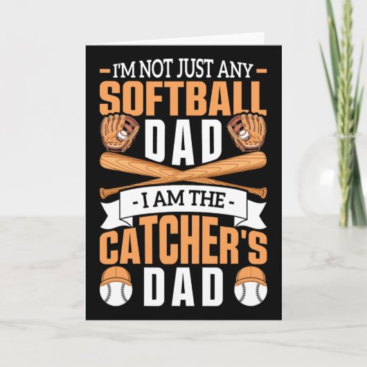 Funny Father Daddy From Softll Men Funny Fathers D カード (正面)