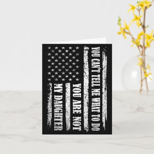 Funny Father Day Design For Daddy Papa Men From Da カード (黄色い花)