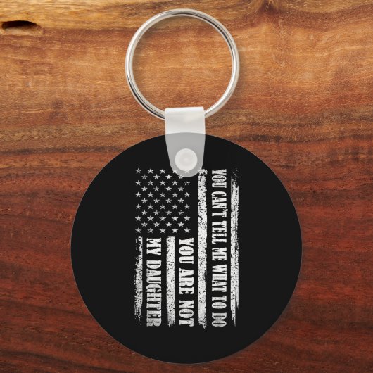 Funny Father Day Design For Daddy Papa Men From Da キーホルダー (正面)