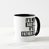 Funny Father Figure Dad Bod Coffee Mug Gift マグカップ (正面右)
