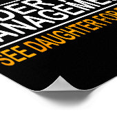 Funny Father's Day Retired Under New Management Se ポスター (角)