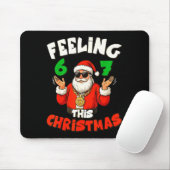 Funny Feeling 6-7 クリスマスのこの頃 サンタ 67 六 七 マウスパッド (マウス)