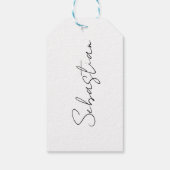 Funny feliz navidad ギフトタグ (裏面)