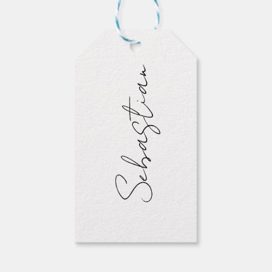 Funny feliz navidad ギフトタグ (裏面)