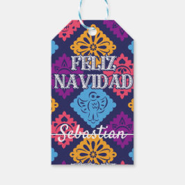 Funny feliz navidad ギフトタグ