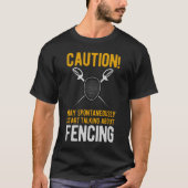 Funny Fencing Tシャツ (正面)