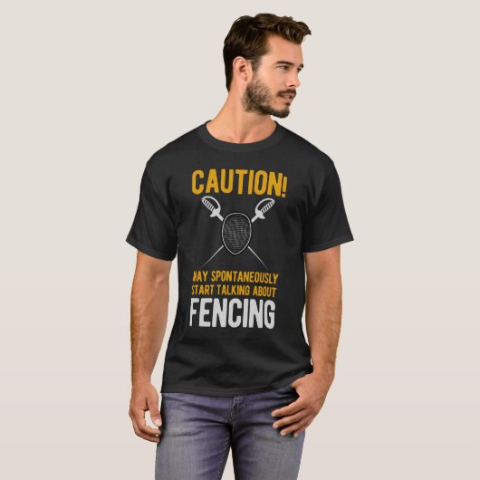 Funny Fencing Tシャツ (正面フル)
