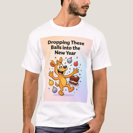 Funny Festive Cartoon Tシャツ (正面)