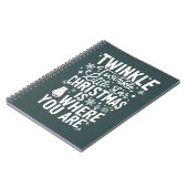 Funny Festive Notebook ノートブック (左側)