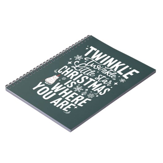 Funny Festive Notebook ノートブック (左側)