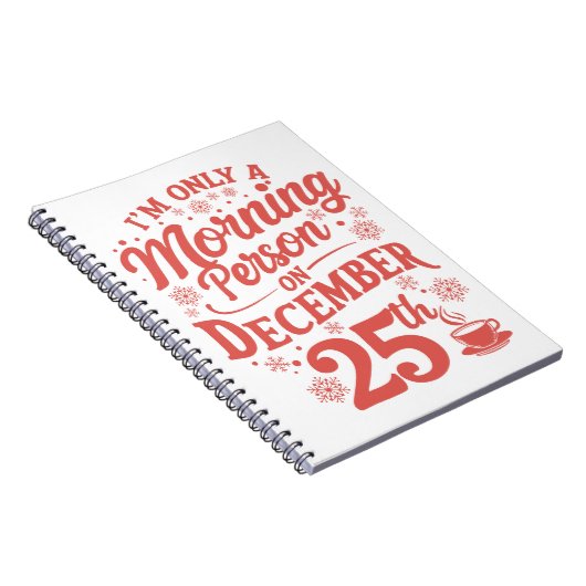 Funny Festive Notebook ノートブック (右側)