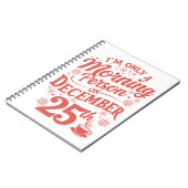 Funny Festive Notebook ノートブック (左側)