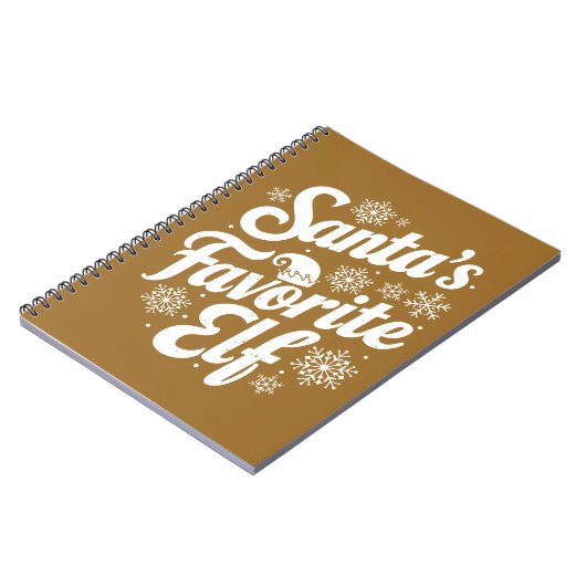 Funny Festive Notebook ノートブック (左側)