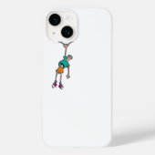 Funny Fido Dido Hanging Character Case-Mate iPhoneケース (裏面)