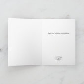 Funny Figgy Pudding Carolers Holiday カード (内部)