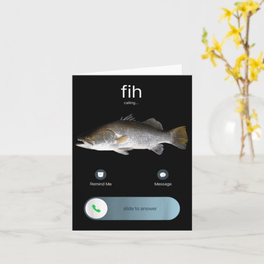 Funny Fih Calling, Fih Incoming Call Meme, Fih Fis カード (黄色い花)