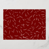 Funny Filthy Animal Pet Christmas 箔シーズンカード (裏面)