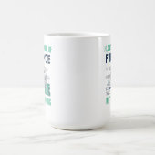 Funny Finance Mug Business Office Coworker Blue コーヒーマグカップ (中央)