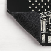 Funny Firefighter Art For Men Women Kids Fire Truc マウスパッド (コーナー)