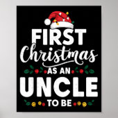 Funny First Christmas As An Uncle To Be New Uncle  ポスター (正面)