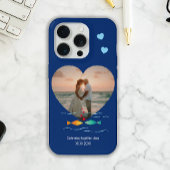Funny Fish Pun Custom Photo Valentine's Day iPhoneケース