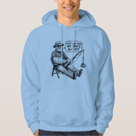 Funny Fisherman “Cast” Excuse Hoodie パーカ