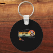 Funny Fisherman's Lucky Fishing Shirt - Do Not Wa- キーホルダー (正面)