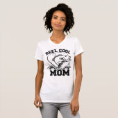 Funny Fisherwoman Mom Tee Tシャツ (正面フル)