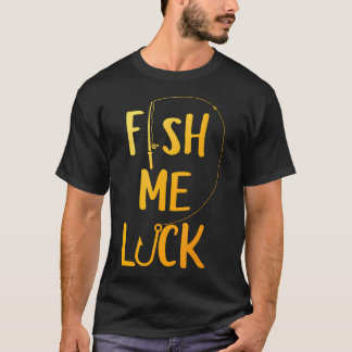 Funny Fishing Art For Men Boys Fisherman Boat Fly  Tシャツ