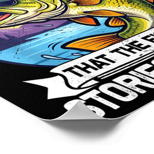 Funny Fishing Dad Men Funny Reel Cool Fish B Fishi ポスター (角)