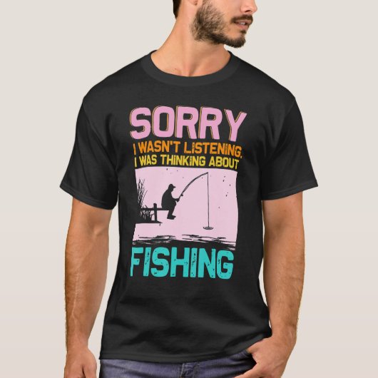 Funny Fishing For Men Women Trout Bass Fisherman V Tシャツ (正面)