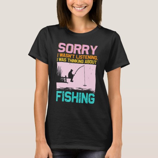 Funny Fishing For Men Women Trout Bass Fisherman V Tシャツ (正面)