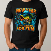 funny fishing from reel cool dad tシャツ