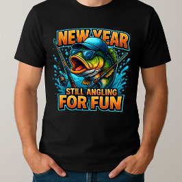 funny fishing from reel cool dad tシャツ