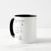 Funny Fishing- I'll Be In My Office Fisherman Gift マグカップ (正面左)