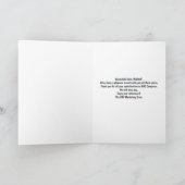 Funny Fishing Retirement Card カード (内部)