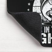 Funny Fishing Sayings For Men In Their Eighties Fi マウスパッド (コーナー)