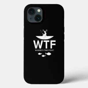 Funny Fishing Where's The Fish Fisherman iPhone 13ケース