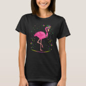 Funny Flamingo Animal Lover Cute Mardi Gras Carniv Tシャツ (正面)