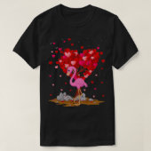 Funny Flamingo Bird Lover Flamingo Valentine's Day Tシャツ (デザイン正面)