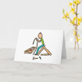 Funny Flat Pack Self-Assembly カード (黄色い花)