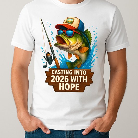 funny fly Cool fishing dad grandpa gift Tシャツ