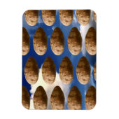 Funny Flying Potatoes Space Potato Photo マグネット (縦)