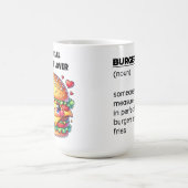 Funny Food Lover Definition Wrap モーフィングマグカップ (中央)