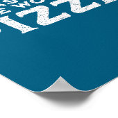 Funny Food Quote I Was Told There Would Be Zza ポスター (角)